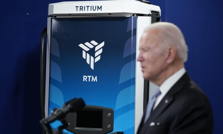 Joe Biden’s First EV Charger Goes Online After $7.5 Billion