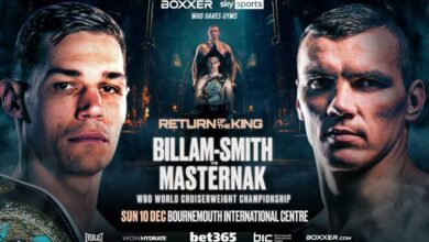 Chris Billam-Smith vs Mateusz Masternak full fight video poster 2023-12-10