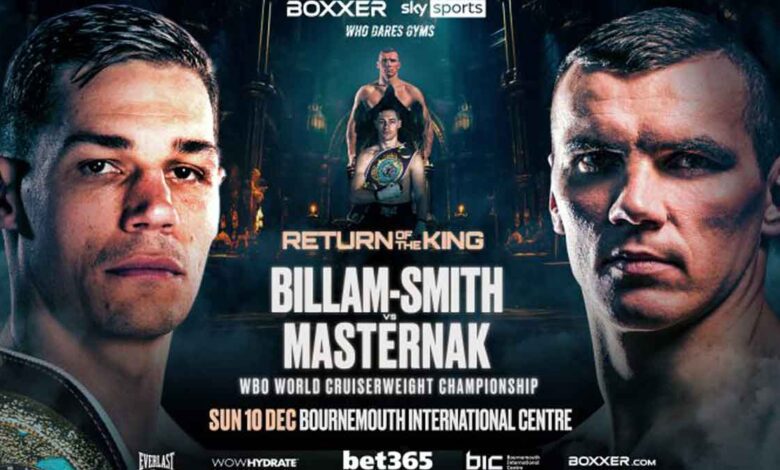 Chris Billam-Smith vs Mateusz Masternak full fight video poster 2023-12-10