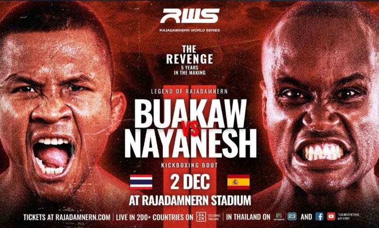 Buakaw Banchamek vs Nayanesh Ayman 2 full fight video RWS: The Revenge poster