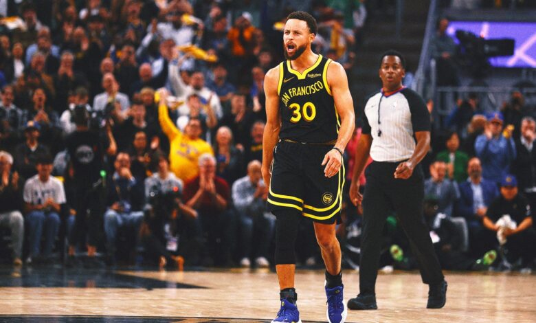 Steph Curry outduels former teammate Jordan Poole to help Warriors beat Wizards, 129-118