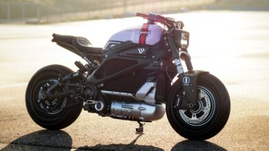 Stealth mode: a custom LiveWire ONE by JVB-moto