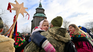 In a symbolic change, Ukrainians celebrate Christmas on Dec. 25 : NPR