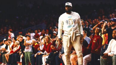 LeBron James says ‘moment was everything’ seeing son Bronny debut for USC