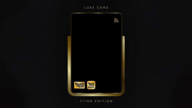 TnG LUXE Card Titan edition now on sale - black and gold themed Enhanced NFC card priced at RM25