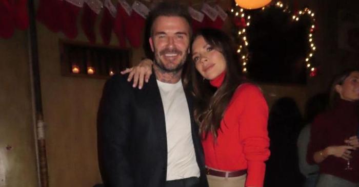 Victoria Beckham Just Wore a Chic Red and Brown Colour Combo