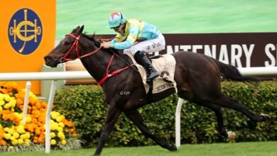 Victor the Winner Upsets Centenary Sprint Cup in HK