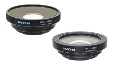 Inon Unveils UCL-G100 SD and UCL-G55 SD Close-up Lenses for GoPro