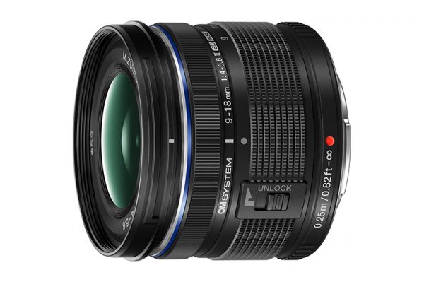 OM Digital Solutions Releases 9–18mm f/4–5.6 II Wide-Angle Zoom Lens