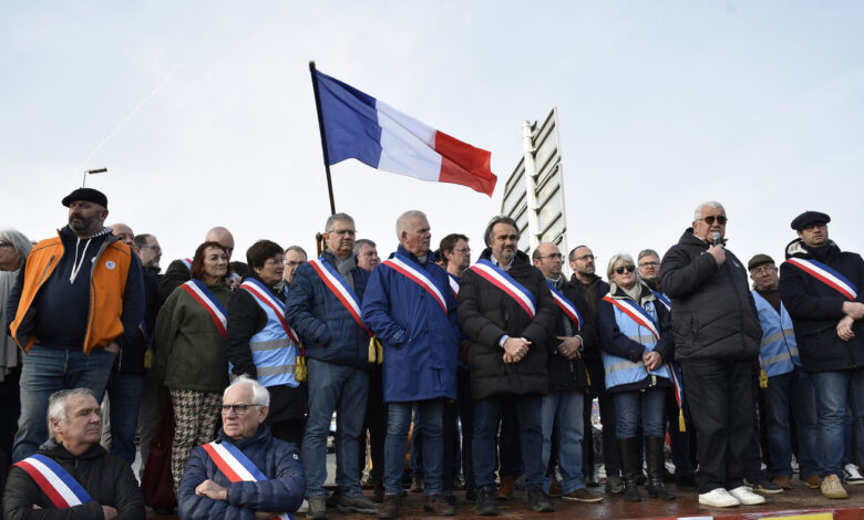 France farmer protests block highways to Paris : NPR
