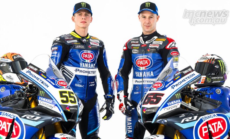 Yamaha officially launch six-strong WorldSBK line-up for 2024