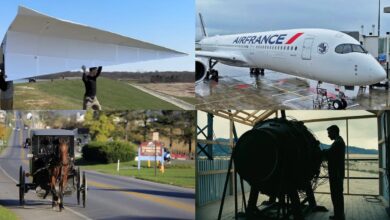 Giant Paper Airplane, Amish Buggy Theft And Broken Planes In This Week's Beyond Cars Roundup