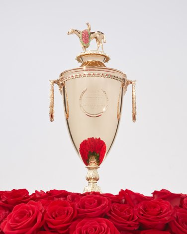 Special Kentucky Derby 150 Gold Trophy Unveiled