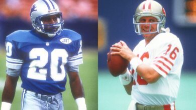 Barry Sanders, Joe Montana to serve as Lions, 49ers honorary captains in NFC title game