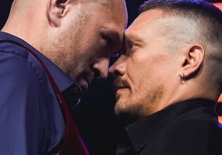 Fury, Usyk Square Off In Face To Face Interview: "He's Alexander, But I Am The Great."