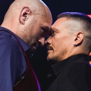 Fury, Usyk Square Off In Face To Face Interview: "He's Alexander, But I Am The Great."