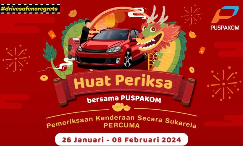 Free inspection at Puspakom till Feb 8 - nationwide including mobile service, no appointments needed