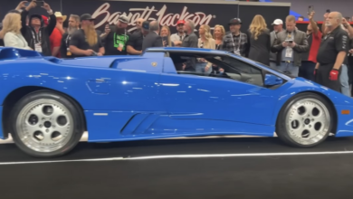 Donald Trump-owned 1997 Lamborghini Diablo sells for $1.1 million