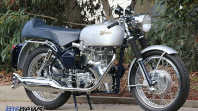 Velocette Thruxton-Although built in the 1960s the Thruxton owed more to an earlier era