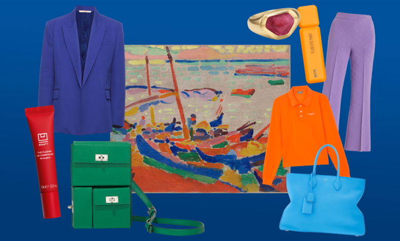 Bold Color-Blocked Looks Inspired by Matisse