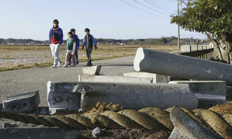 Powerful earthquakes along Japan's western coast leave multiple people dead : NPR