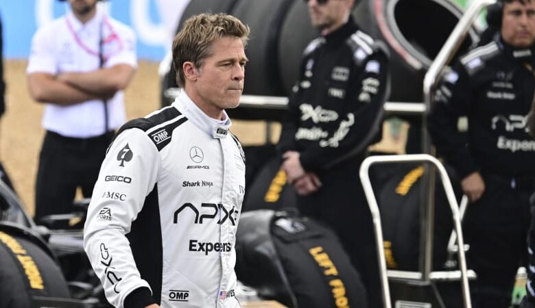 Brad Pitt at Rolex 24 to film scenes for Formula One movie