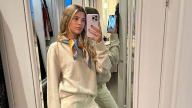 French Girls and Sofia Richie Are Loving Neck Scarves RN