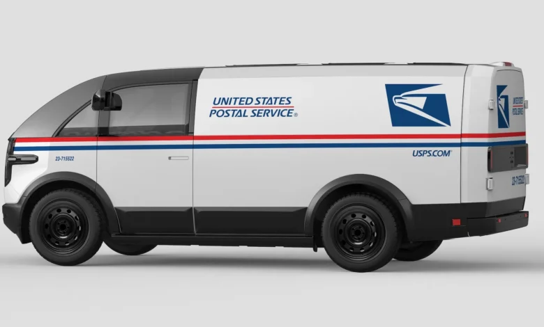 US Postal Service will add Canoo electric vans to delivery fleet