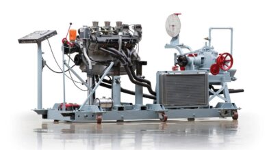 This Vintage Ferrari V12 Engine Dyno Would Look Great In Your Living Room