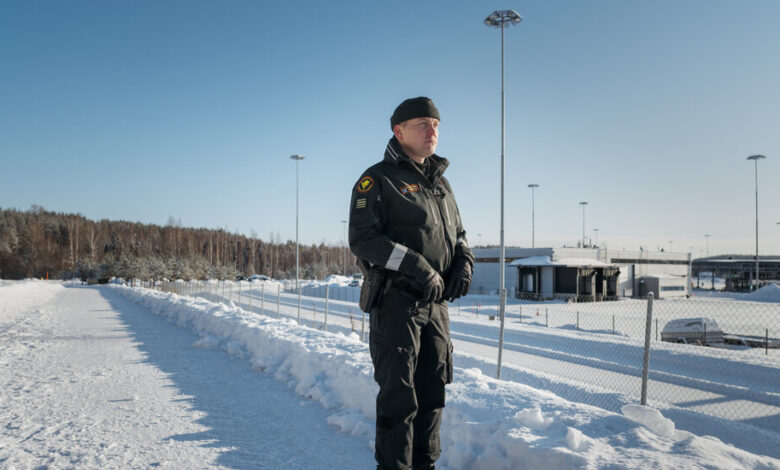 On a Frozen Border, Finland Puzzles Over a ‘Russian Game’