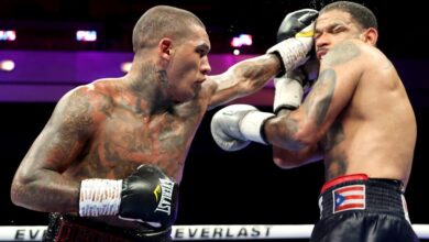 Conor Benn cruises to one-sided decision over overmatched Peter Dobson