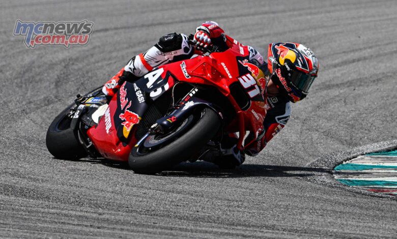 MotoGP Testing underway at Sepang