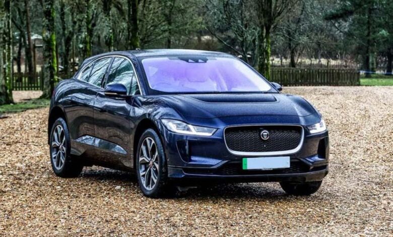 Fit for a king: King Charles III's Jaguar I-Pace is up for sale