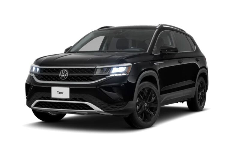 2024 VW Taos Black adds $2,200 to SE FWD trim