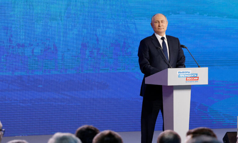 Unpredictable Strongman? Two Years Into War, Putin Embraces the Image.
