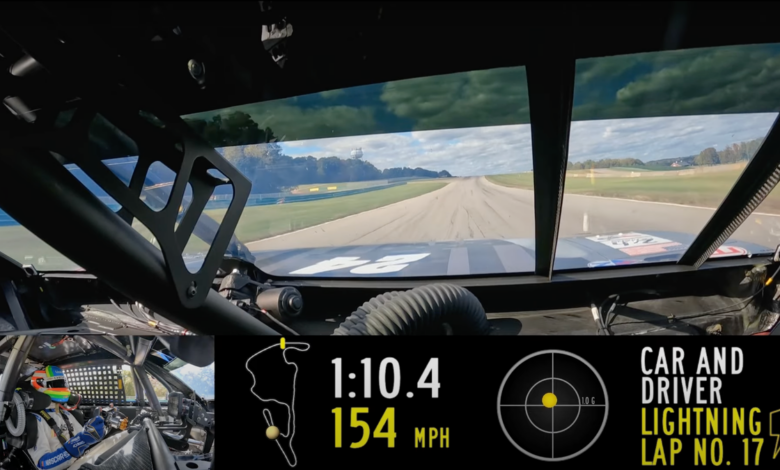 Watch The Garage 56 Le Mans Camaro Rip Around VIR With Jordan Taylor At The Wheel