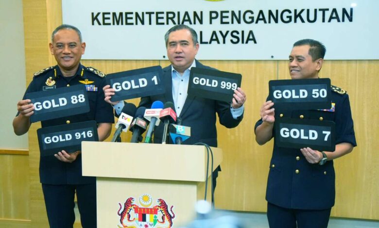 GOLD number plate series makes over RM17 million in revenue, attracted more than 23,000 bidders