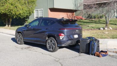 Hyundai Kona Luggage Test: How much cargo space?