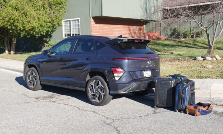 Hyundai Kona Luggage Test: How much cargo space?