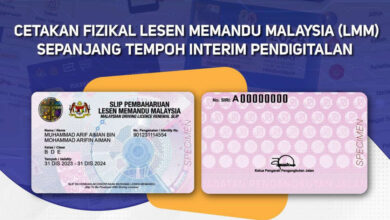 Slip pembaharuan lesen memandu JPJ tidak sah untuk negara luar – RM20 untuk kad, soalan lazim lain di sini
