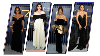 Hollywood Channels Capote's Swans on the SAG Awards 2024 Red Carpet