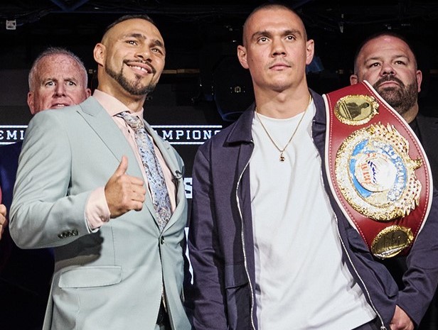 "I Will Knock You Out In Under 12 Rounds." Tim Tszyu And Keith Thurman Square Off At Press Conference