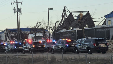 3 people killed and 9 injured in hangar collapse on grounds of Idaho airport : NPR