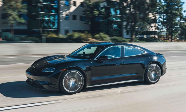 Facelifted Porsche Taycan Will Have 100+ Miles More Range, Much Faster Charging