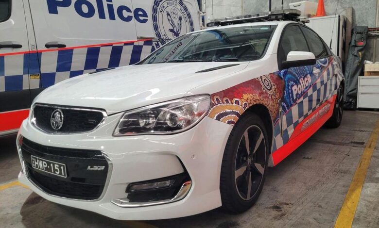 The last Australian-made NSW highway patrol car has handed in its gun and badge