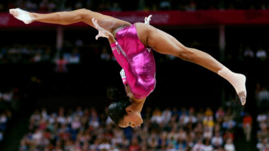 Gabby Douglas announces return to gymnastics, focused on the Olympics : NPR