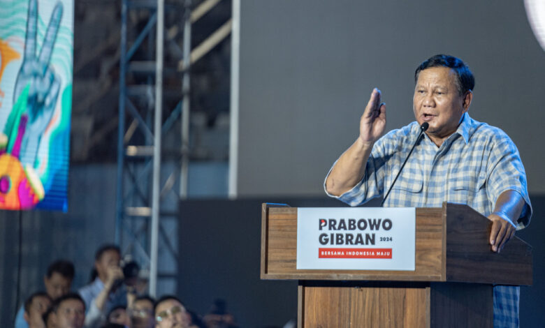 Ex-general Prabowo Subianto claims victory in Indonesia's election : NPR