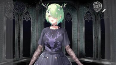 Hololive Vtubers Fauna and Mumei Go Goth and Emo in New Costumes