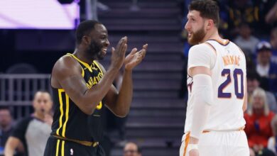 Warriors' Draymond Green clashes with Suns' Jusuf Nurkic -- 'Never backing down'