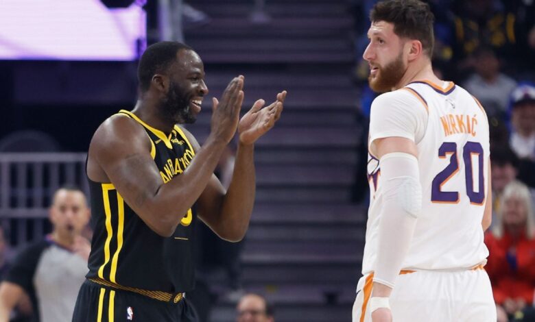 Warriors' Draymond Green clashes with Suns' Jusuf Nurkic -- 'Never backing down'